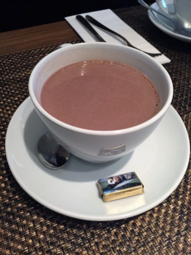 Chocolat chaud. Pure bliss in a beverage.