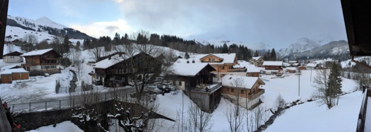 Snow-capped Gstaad